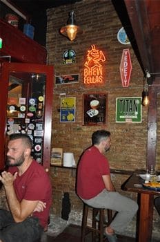 Brewfellas Craft Beer Bar - Sitting inside the bar Brewfellas Craft Beer Bar - Sitting inside the bar