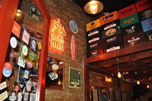 Brewfellas Craft Beer Bar - Storing some beers