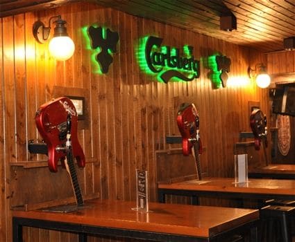 Neverland Rock Bar - The wall mounted table taps Neverland Rock Bar - The wall mounted table taps