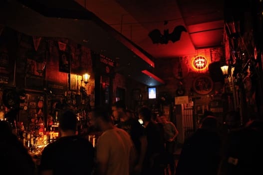 Route 66 - Inside a dark glow Route 66 - Inside a dark glow