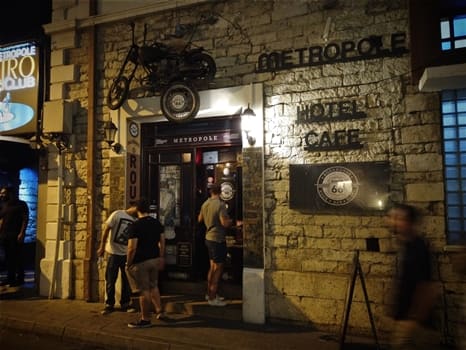 Route 66 - The entrance to the bar Route 66 - The entrance to the bar