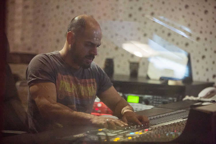 Soundscape Studios - Chris Cara in action Soundscape Studios - Chris Cara in action