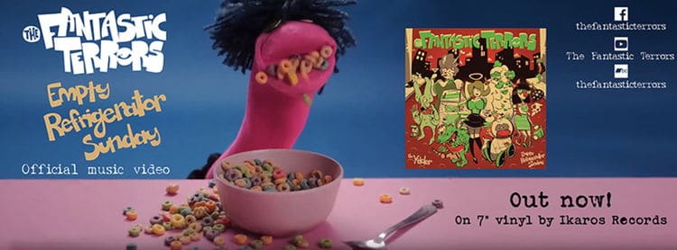 The Fantastic Terrors - Album cover for Empty Refrigerator Sunday